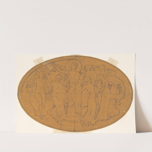 Study for 'Apollo and the Muses' by John Singer Sargent