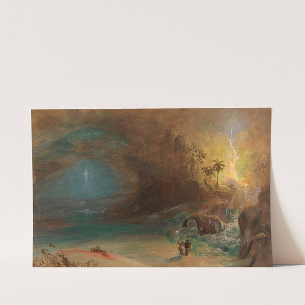 Study for ‘Apotheosis to Thomas Cole’ (ca. 1847) by Frederic Edwin Church