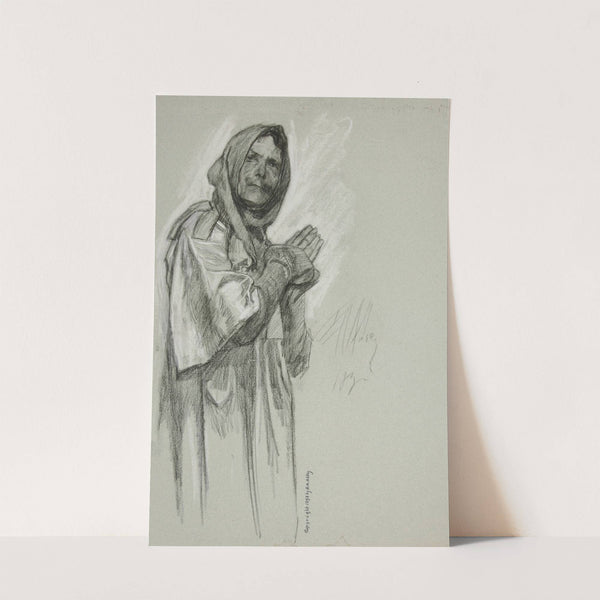 Study for ‘Arthur’s Round Table,’ from The Quest of the Holy Grail (1991) by Edwin Austin Abbey