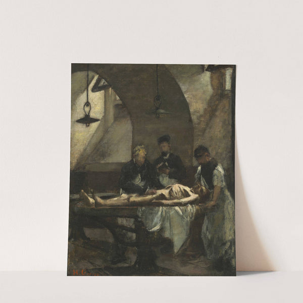 Study for 'Autopsy at the Hotel-Dieu' by Henri Gervex