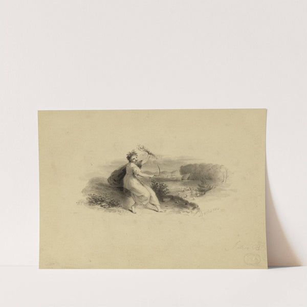 Study for bank-note vignette by Richard W. Dodson