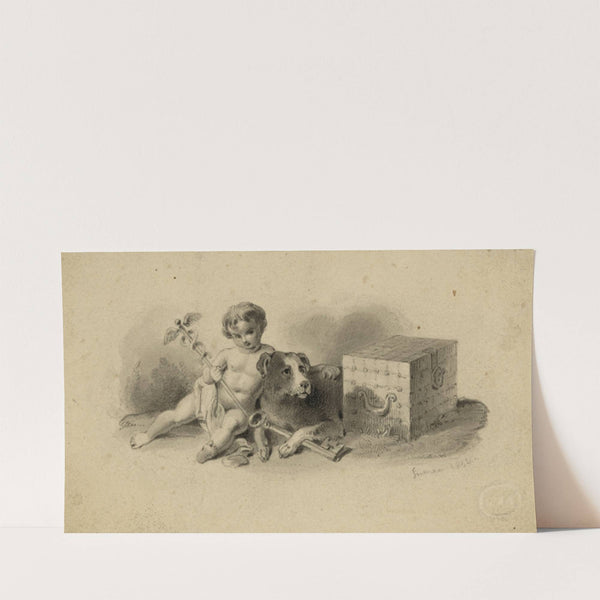 Study for bank-note vignette by Henry Inman