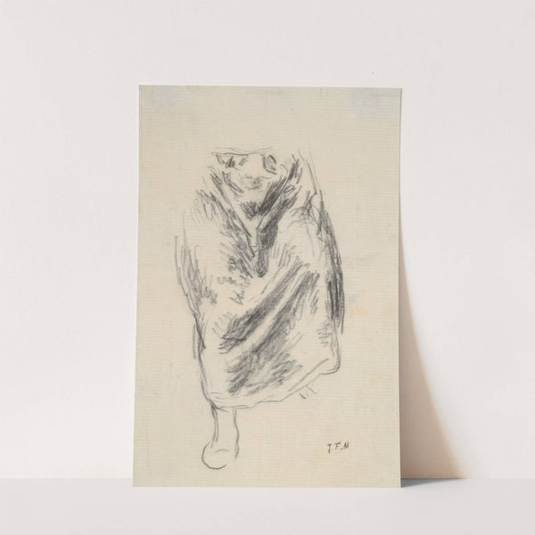 Study for 'Bergere Assise' by Jean-François Millet
