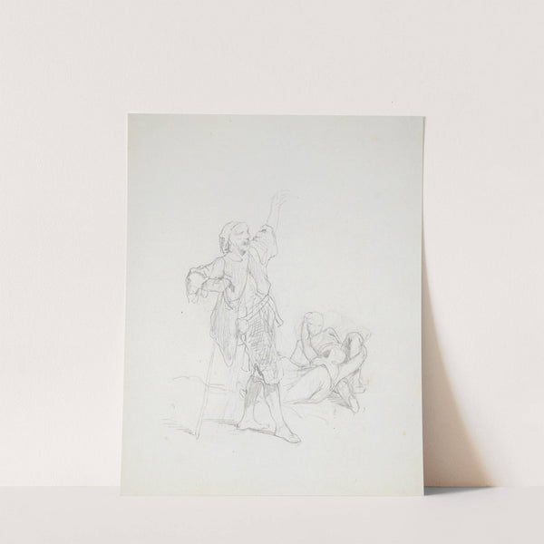 Study for Book Illustration by Paul Gavarni