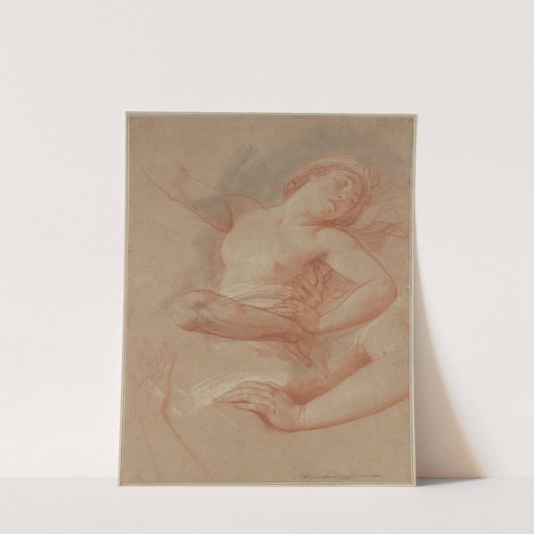 Study for Boreas Abducting Oreithyia (ca. 1782) by François-André Vincent