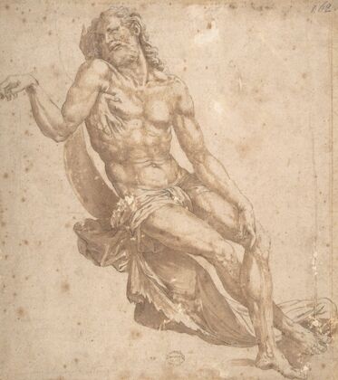 Study for Christ in The Entombment