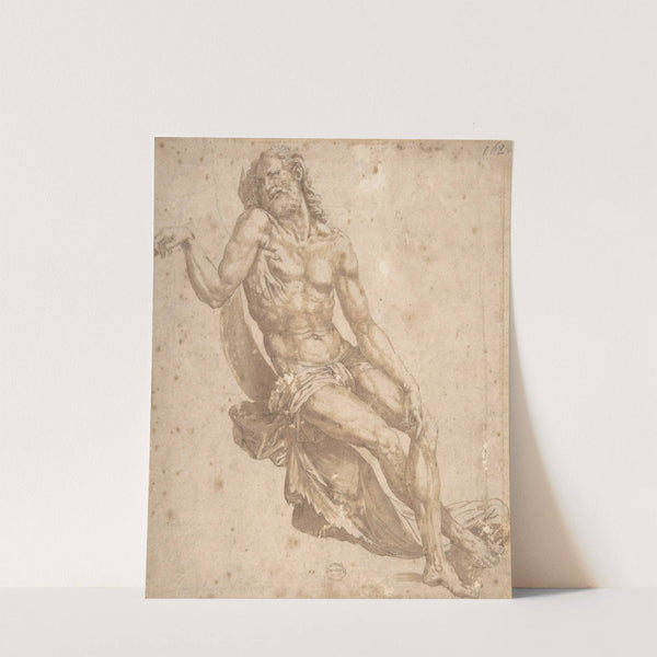 Study for Christ in The Entombment by Bartolomeo Neroni