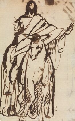 Study For, Christ’s Entry into Jerusalem 2