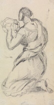 Study For, Christ’s Entry into Jerusalem..