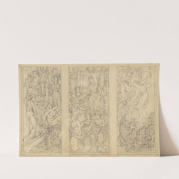 Study for 'Commerce' by John La Farge