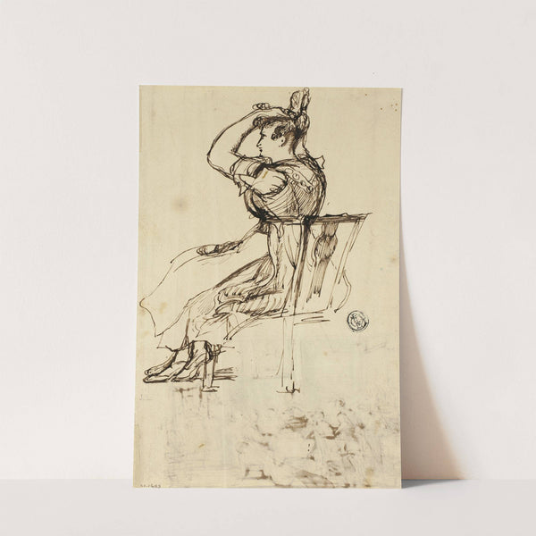 Study for Cottage Toilet by Sir David Wilkie