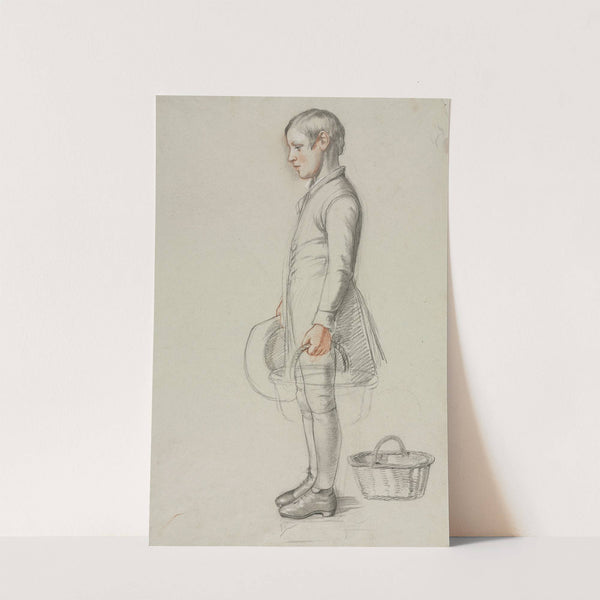 Study for “Country Cousins” (c. 1847-48) by Richard Redgrave