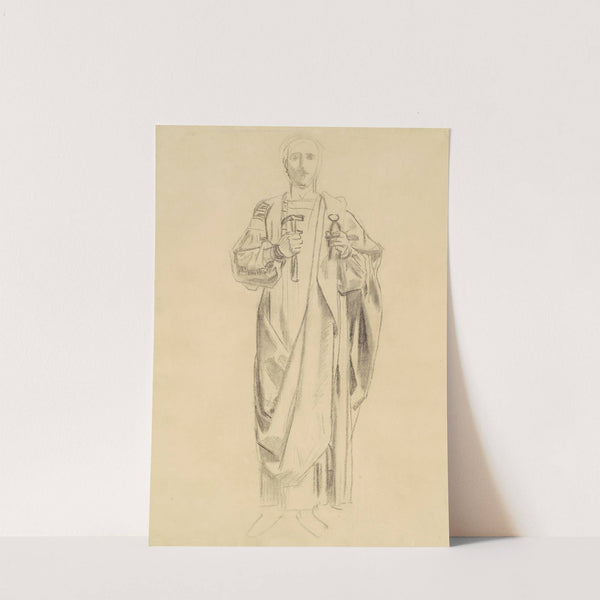 Study for 'Dogma of the Redemption - Frieze of Angels' (recto) by John Singer Sargent