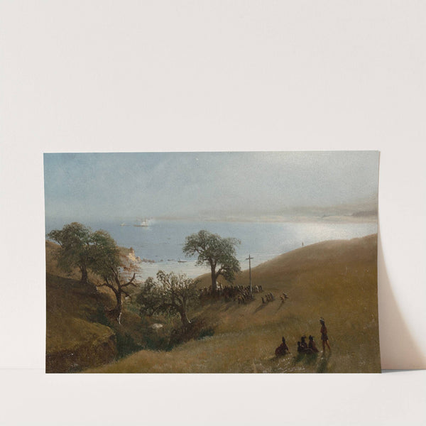 Study for Entrance into Monterey (circa 1876) by Albert Bierstadt