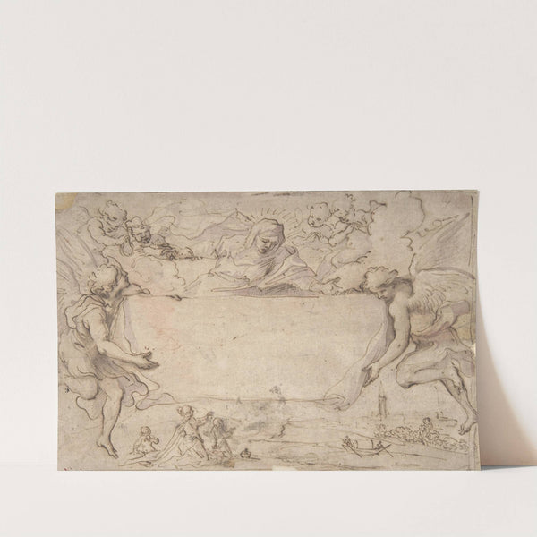 Study for Ex-voto Picture by Ludovico Lana