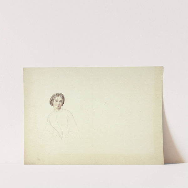 Study for Female Portrait by Elizabeth Murray