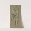 Study for Figure of Fortune. Mantelpiece (ca. 1893) by Elihu Vedder