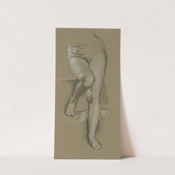 Study for Figure of Fortune. Mantelpiece (ca. 1893) by Elihu Vedder