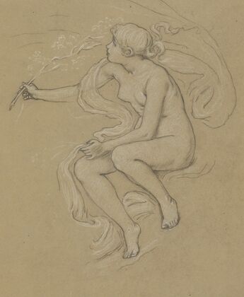 Study for Figure of Spring