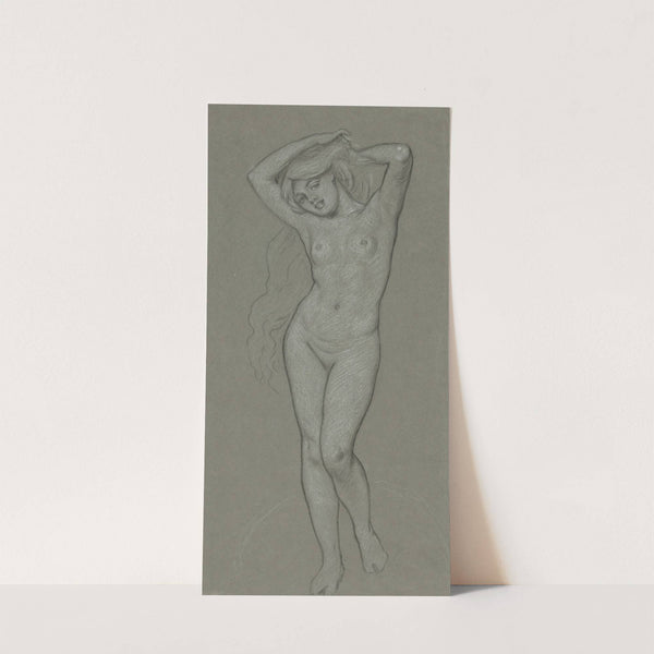 Study for Figure of Venus by Elihu Vedder