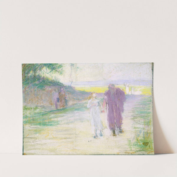 Study for Flight to Egypt by Henry Ossawa Tanner