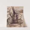 Study for 'Fusion of a Head and a Window' by Umberto Boccioni