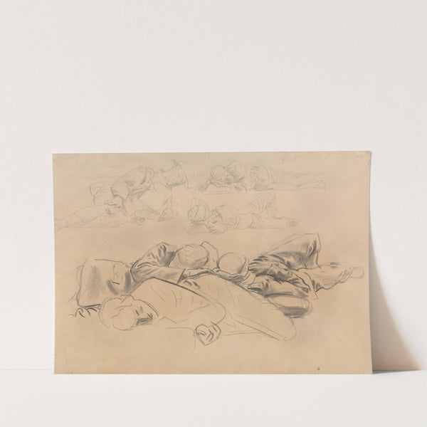 Study for Gassed Soldiers (1918) by John Singer Sargent