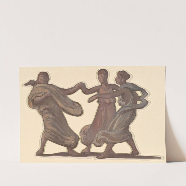 Study for ‘Greek Girls Bathing’ II (c. 1872) by Elihu Vedder