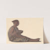 Study for ‘Greek Girls Bathing’ X (c. 1872) by Elihu Vedder