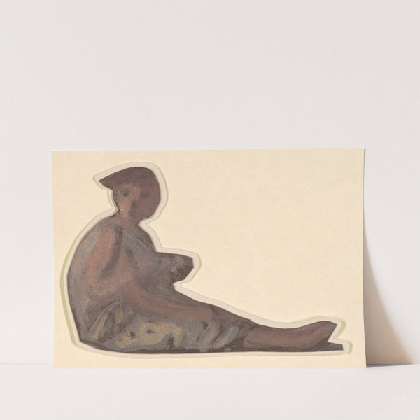 Study for ‘Greek Girls Bathing’ X (c. 1872) by Elihu Vedder