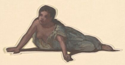 Study for ‘Greek Girls Bathing’ XI