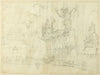 Study for Guild Hall, from Microcosm of London