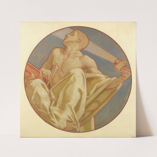 Study for ‘History’, Museum of Fine Arts, Boston by John Singer Sargent