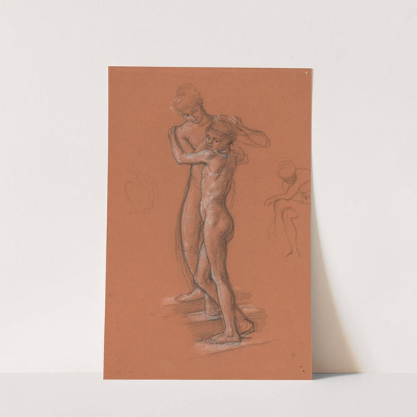 Study for ‘Idle Fears’ by Edward John Poynter