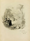 Study for Illustration for Aline, Queen of Golconda