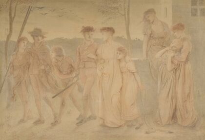 Study for ‘In the Summer Twilight’