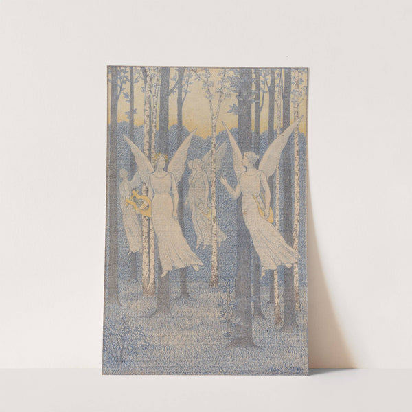 Study for In the Woods, Evening by Alexandre Séon