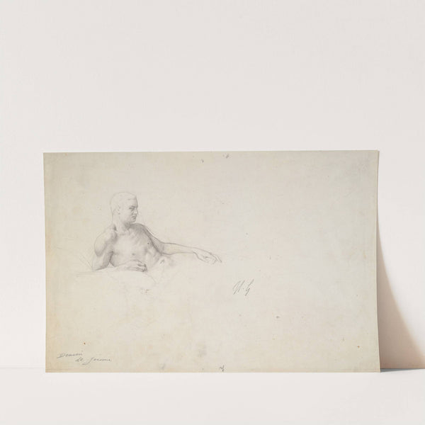 Study for King Candaules (ca. 1859) by Jean-Léon Gérôme