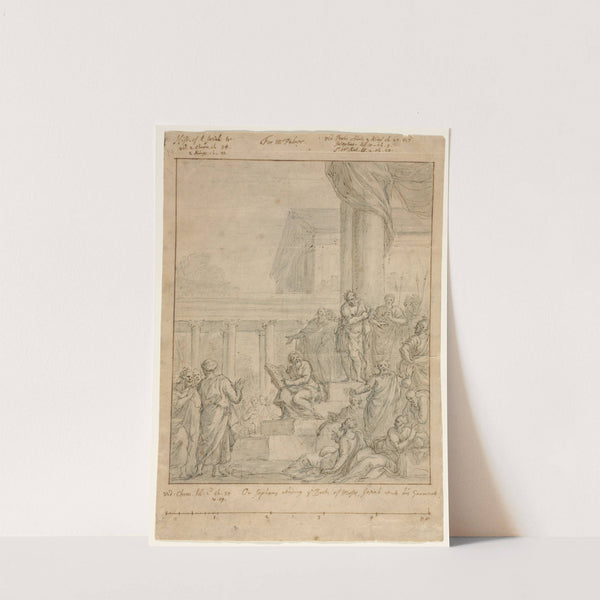 Study for King Josiah Rending his Garments (c. 1730) by Sir James Thornhill