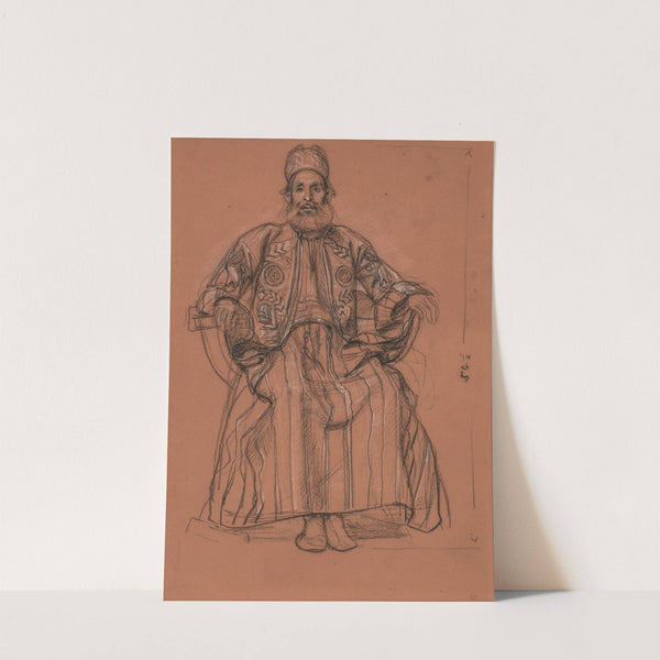 Study for King Solomon by Edward John Poynter