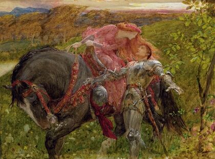 Study for ‘La Belle Dame sans Merci’