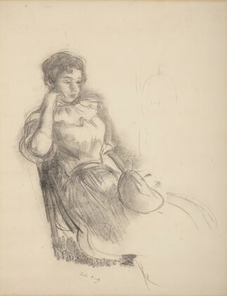 Study for ‘La Robe rose’ — size preview