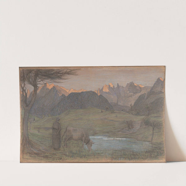 Study for 'La Vita' by Giovanni Segantini