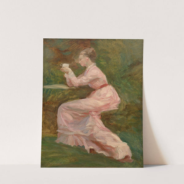 Study for ’La vue de Divonne’ by Marie Bracquemond