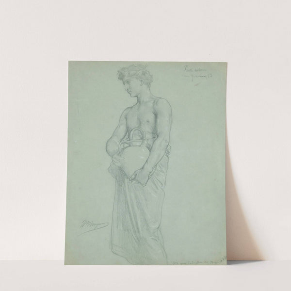 Study For L’adoration Des Mages by William Bouguereau