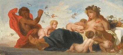 Study for l’Agriculture in the King Salon
