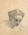 Study for ‘Le Christ présentant l’hostie et le calice’ (1862)