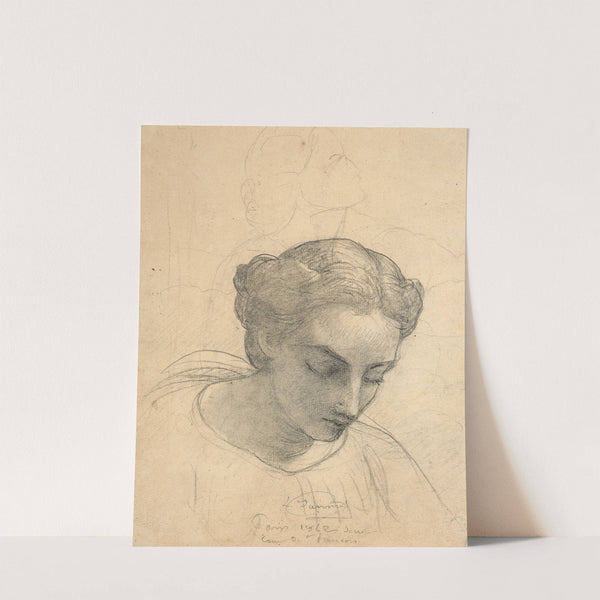 Study for ‘Le Christ présentant l’hostie et le calice’ (1862) by Louis Janmot