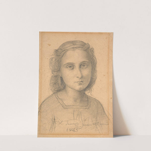 Study for ‘Le Passage des âmes’ (1845) by Louis Janmot