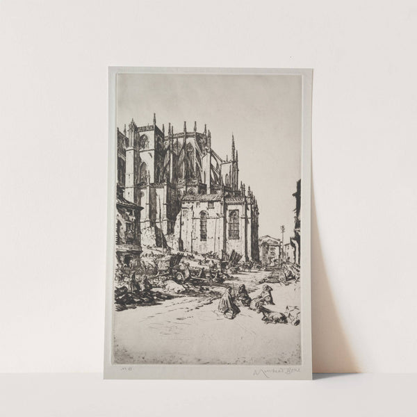 Study for Leon Apse by Muirhead Bone